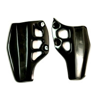 Tampas radiador MACAL TRAIL 1 / RIEJU MR / ACCOSSATO CE 80 / CODICE 50 preto - HP